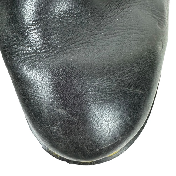 Dr. Doc Martens 1460 Made in England Black Leather Lace Up Boots - Picture 4 of 14